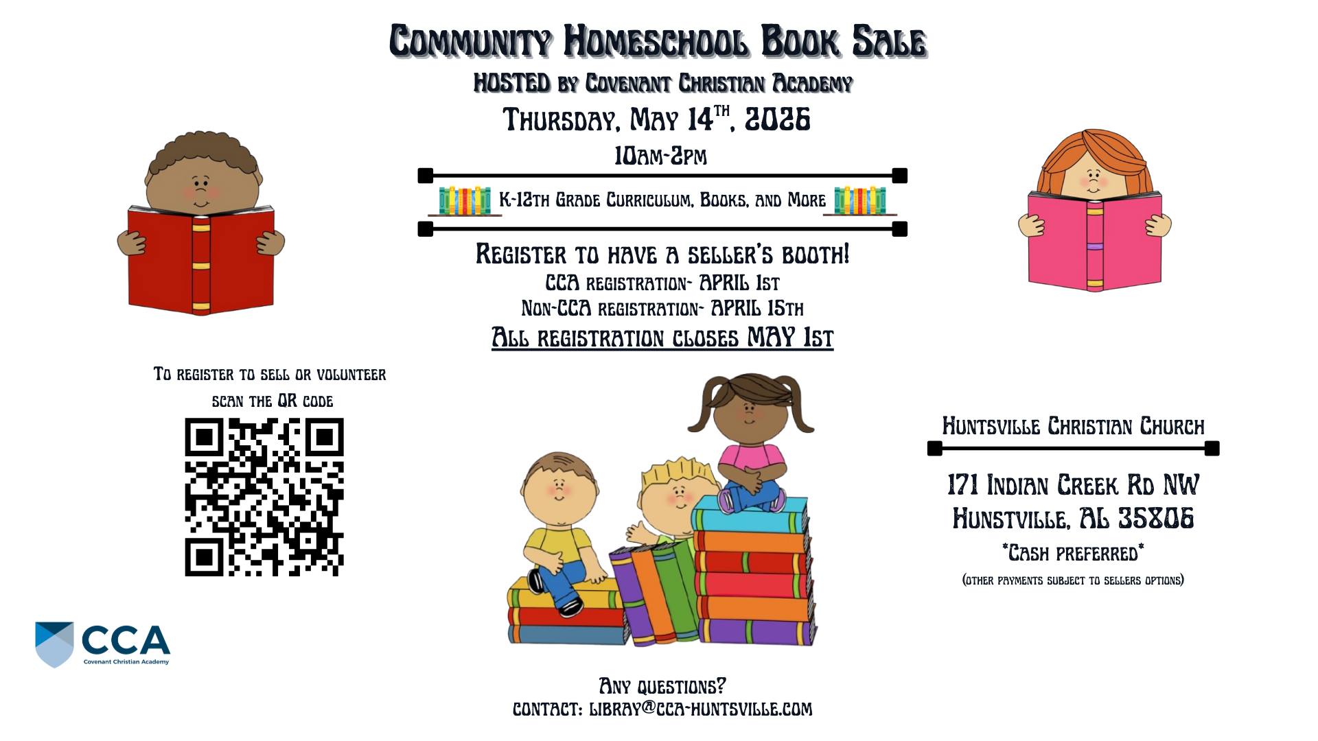 Homeschool Book Sale