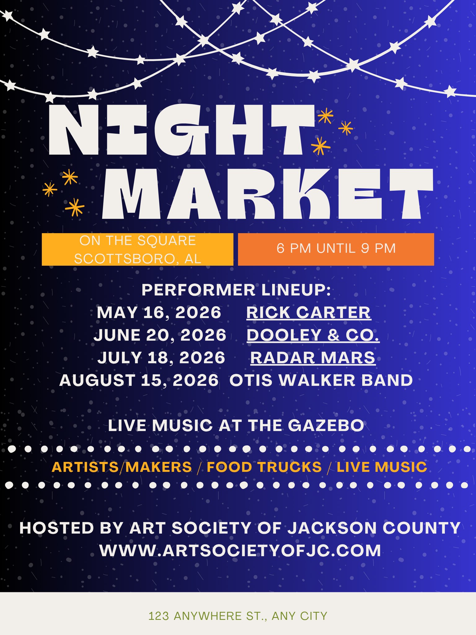 Night Markets on the Square (Scottsboro)