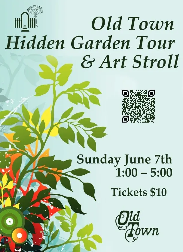 Old Town Hidden Gardens Tour and Art Stroll