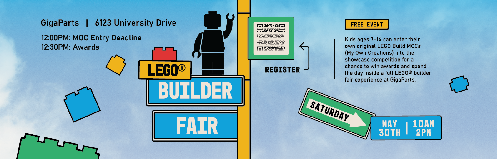 GigaParts LEGO® Builder Fair