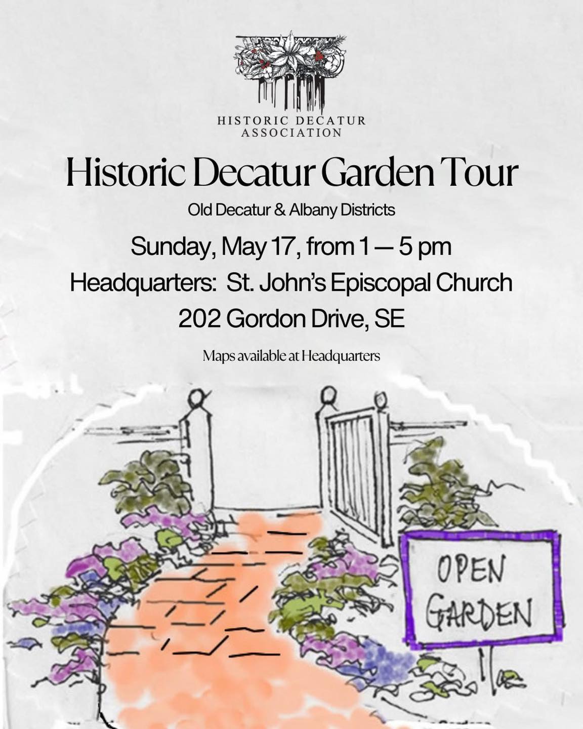 Historic Decatur Association Garden Tour