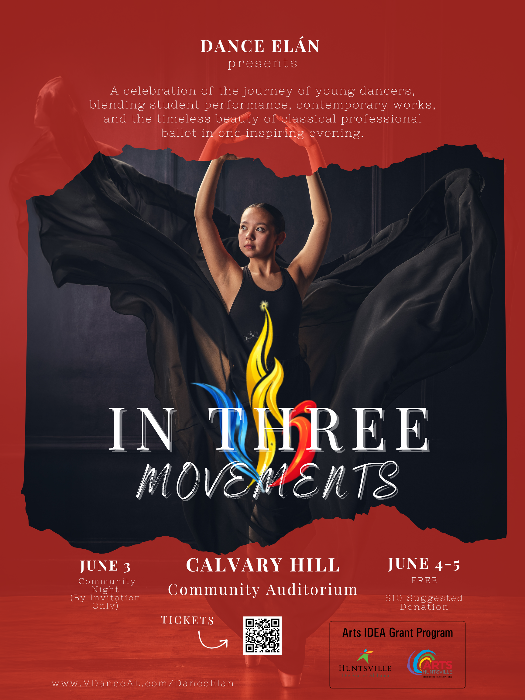 V Dance Academy presents In Three Movements