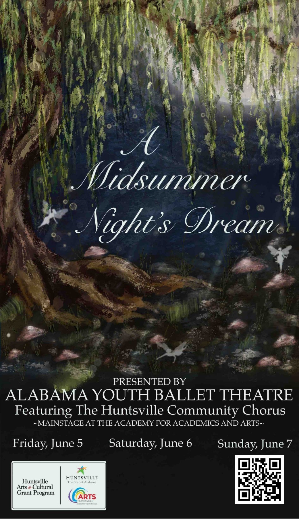 Alabama Youth Ballet Theatre presents A Midsummer Night’s Dream